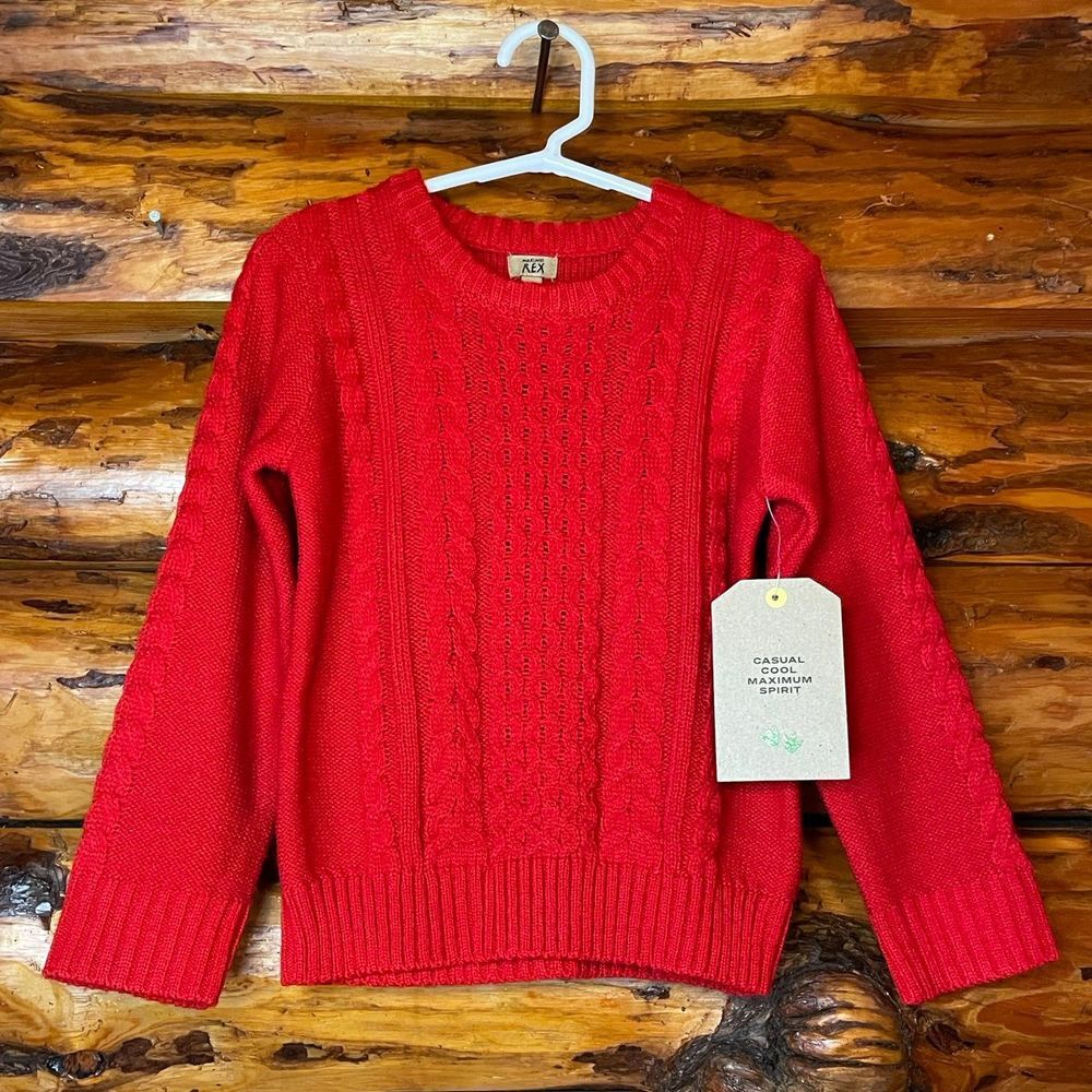 Maximus‎ Rex Red Sweater Size 4